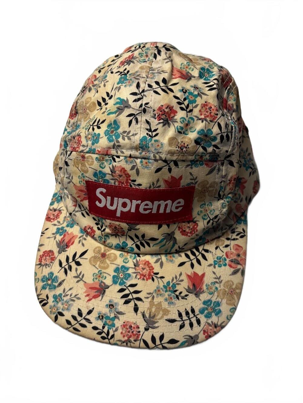 Supreme Floral Pattern Adjustable Cap